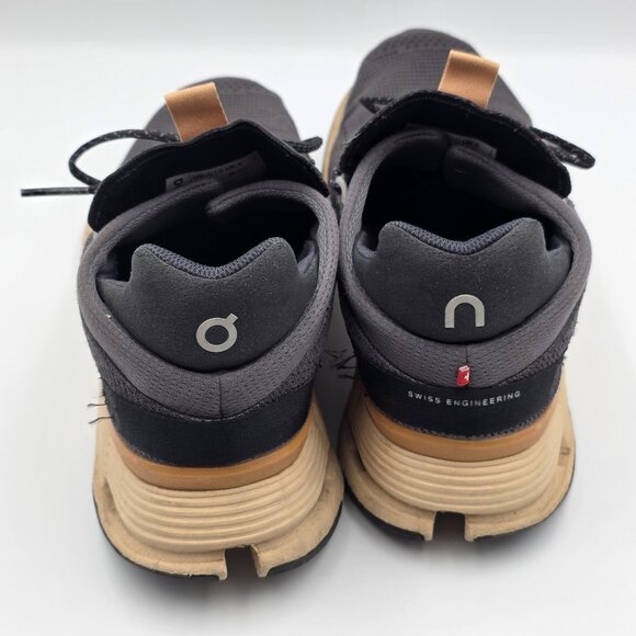 On Cloud CloudNova Eclipse Savannah Gray Running Shoes Sneaker 10 Women 26.98491 - Picture 3 of 10